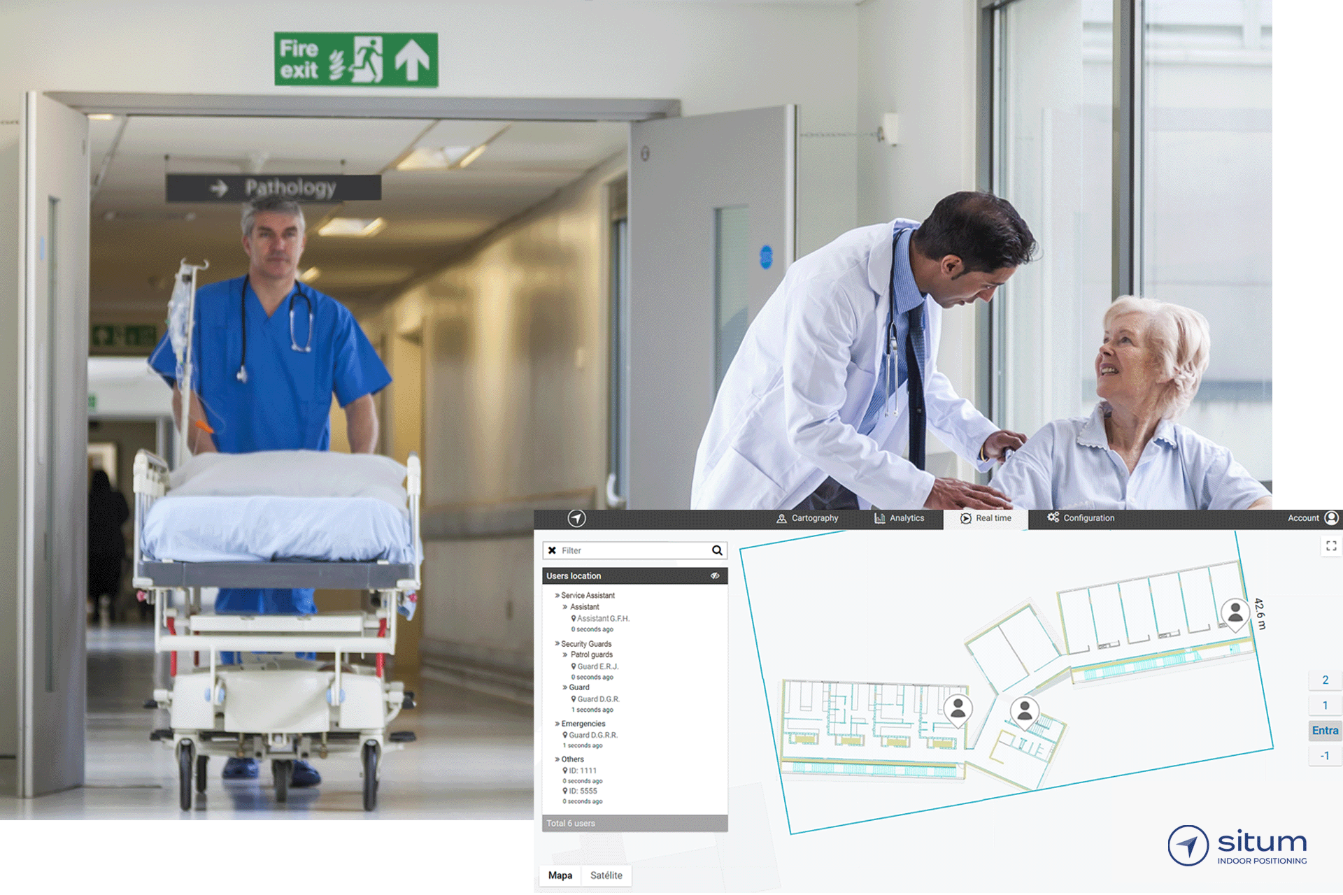 Situm - Indoor Navigation and Employee Indoor Tracking for Hospitals