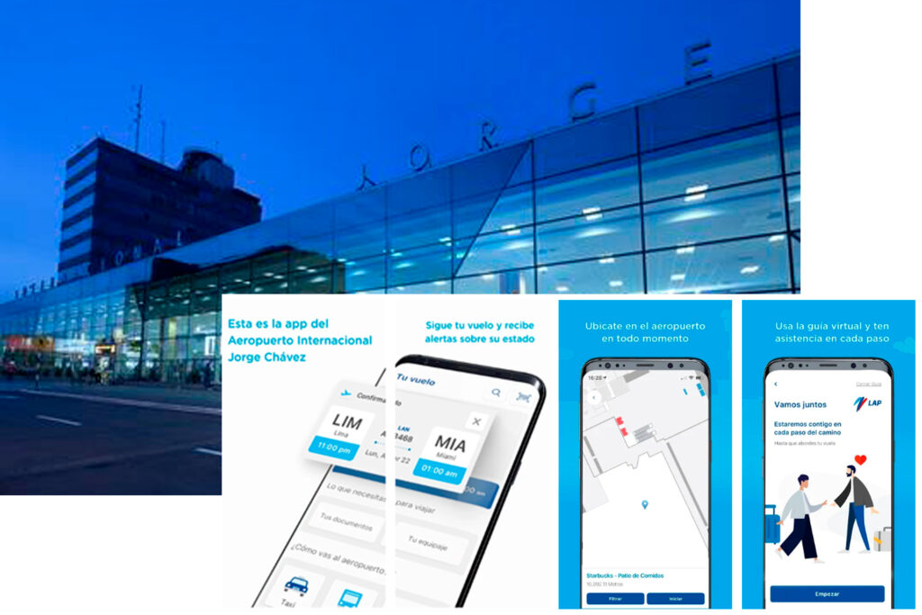 indoor navigation airport app